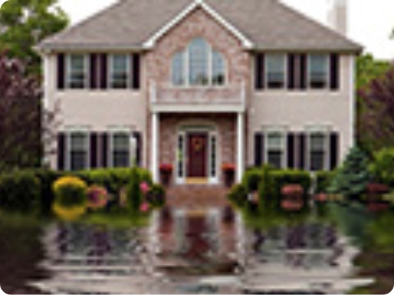flooded house flood insurance